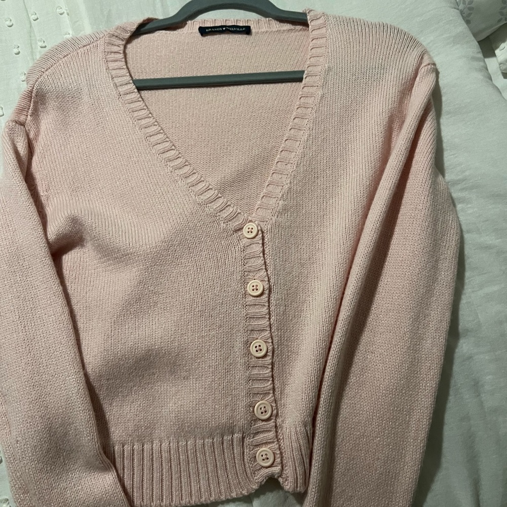 Brandy melville light pink sweater